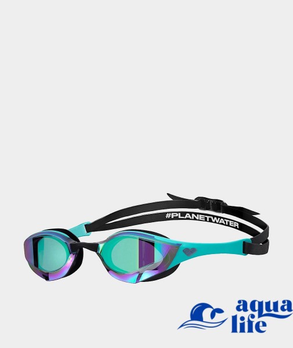 очки для плавания Cobra Edge Swipe Mirror emerald-peacock-black Arena картинка 3493 1