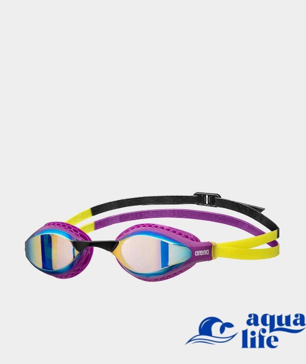 очки для плавания Air-Speed Mirror aqua-plum-artic-lime Arena картинка 3494 1
