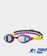 очки для плавания Air-Speed Mirror aqua-plum-artic-lime Arena картинка 1