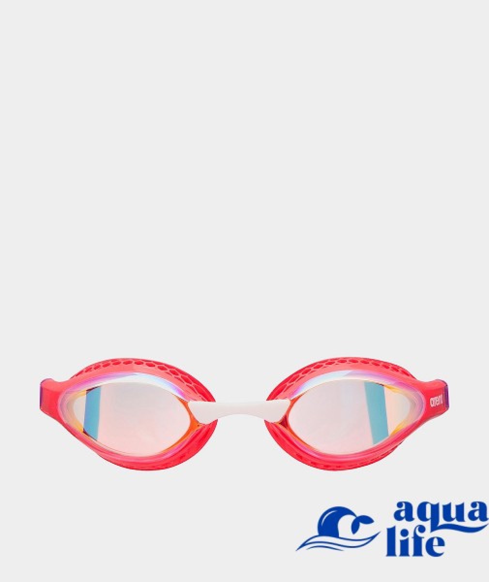 очки для плавания Air-Speed Mirror yellow-copper-bright-coral-plum Arena картинка 3495 2