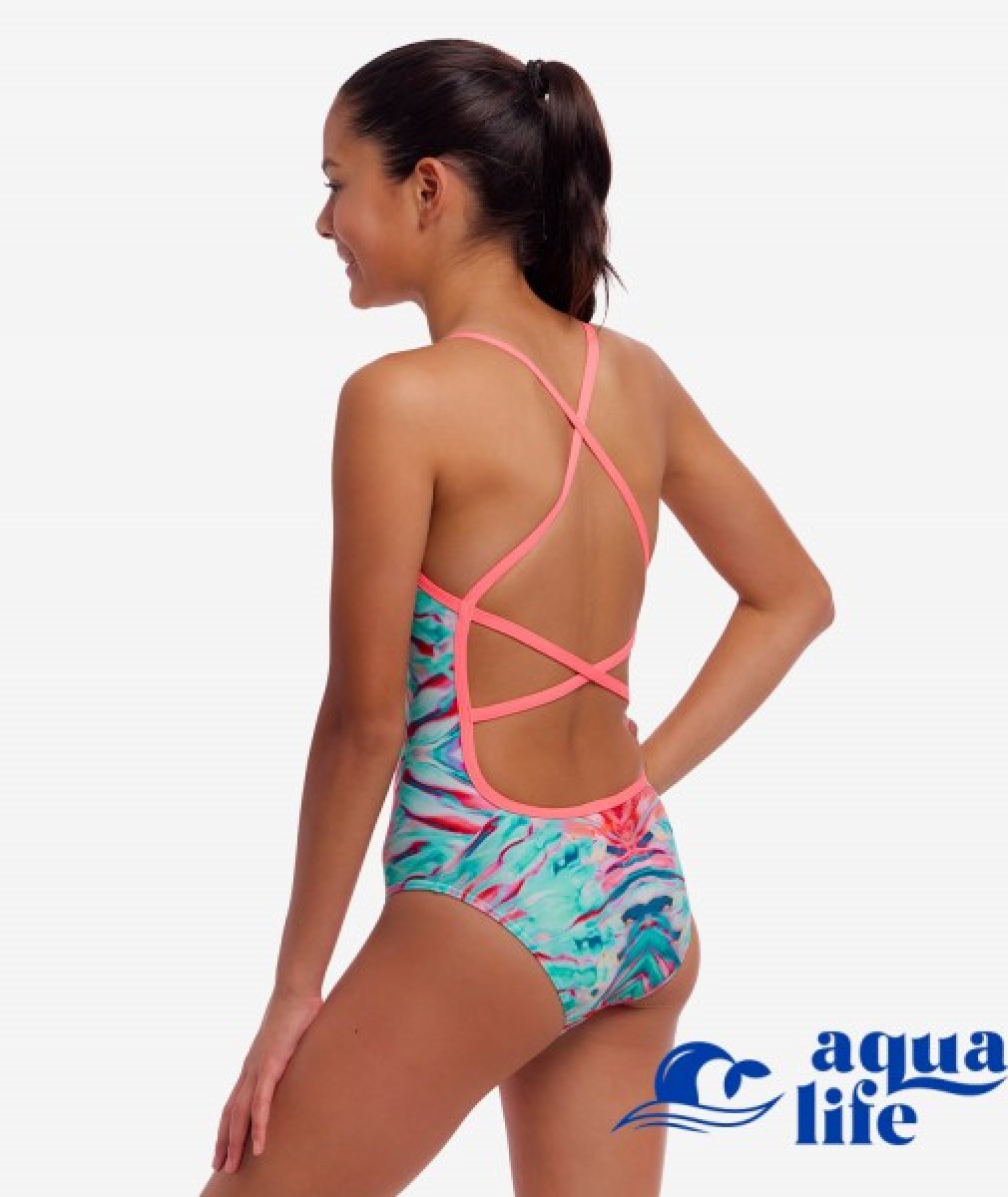 купальник для девочки Ripple Reflect Funkita картинка 3643 2