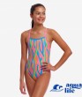 купальник для девочки Swirly Straws Funkita картинка 1