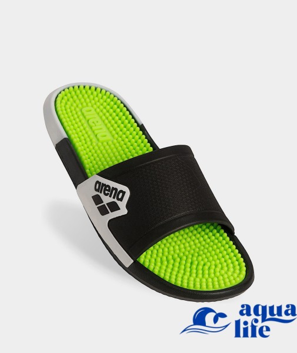 одежда и обувь Шльопанці для басейну Marco Active lime-black-white Arena картинка 3687 1