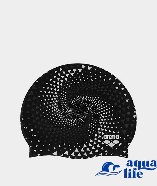 Шапочка Arena PRINT 2 fireflow 3711