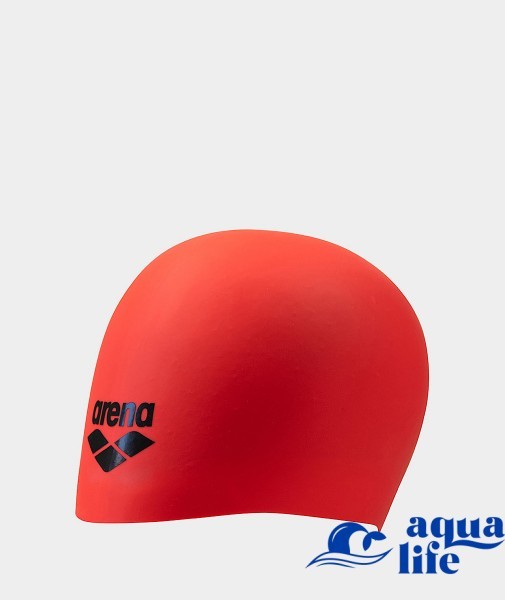 Шапочка Arena LONG HAIR CAP bright-coral-asphalt 3713