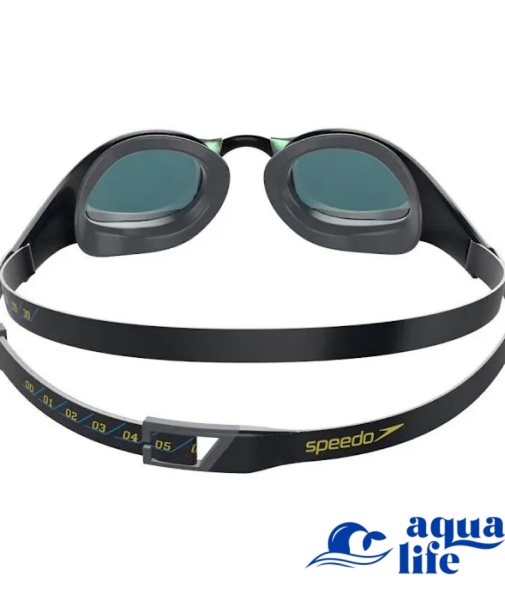окуляри для плавання Fastskin Pure Focus Mirror Goggle - Black-Grey-Ruby Speedo зображення 3722 2