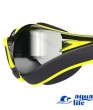 очки для плавания Fastskin Pure Focus Mirror - Hyper Yellow-Smoke-Silver Mirror Speedo картинка 3