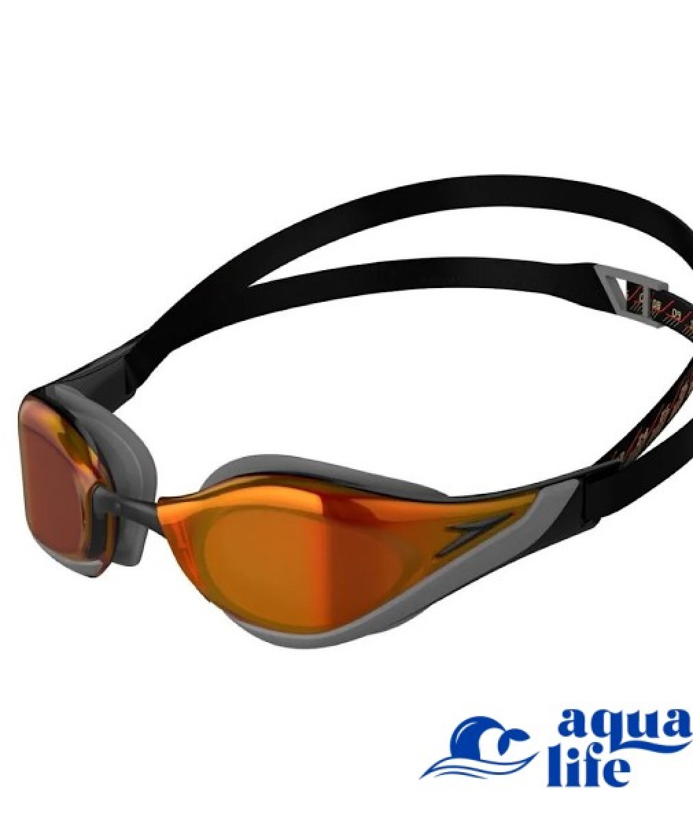 окуляри для плавання Fastskin Pure Focus Mirror Goggles - Black-Red Speedo зображення 3724 1