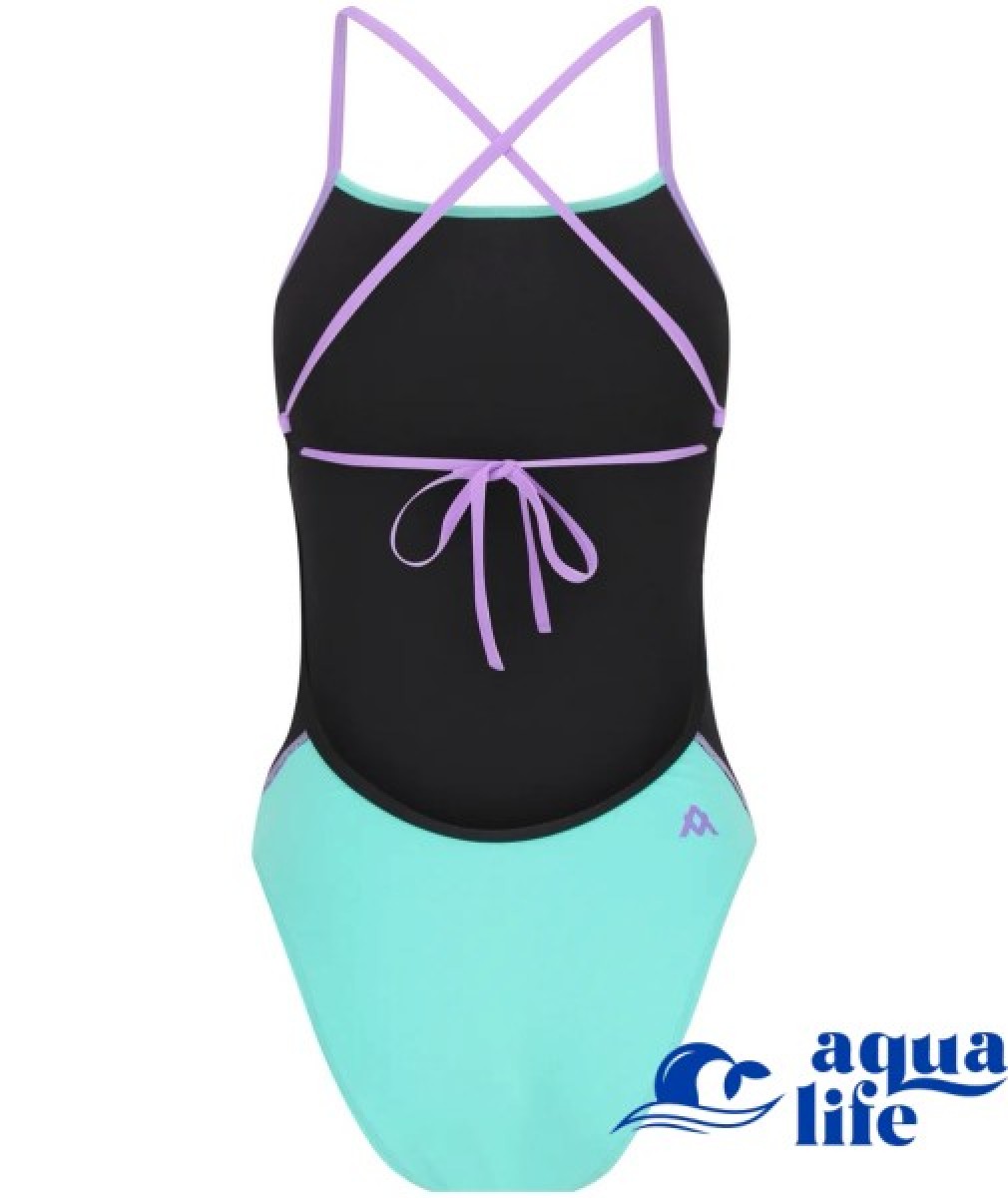 женский купальник Tie Back One Piece - Mystic Mint Amanzi картинка 3747 2