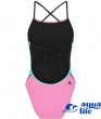 купальник для девочки Tie Back One Piece - Cotton Candy Amanzi картинка 2