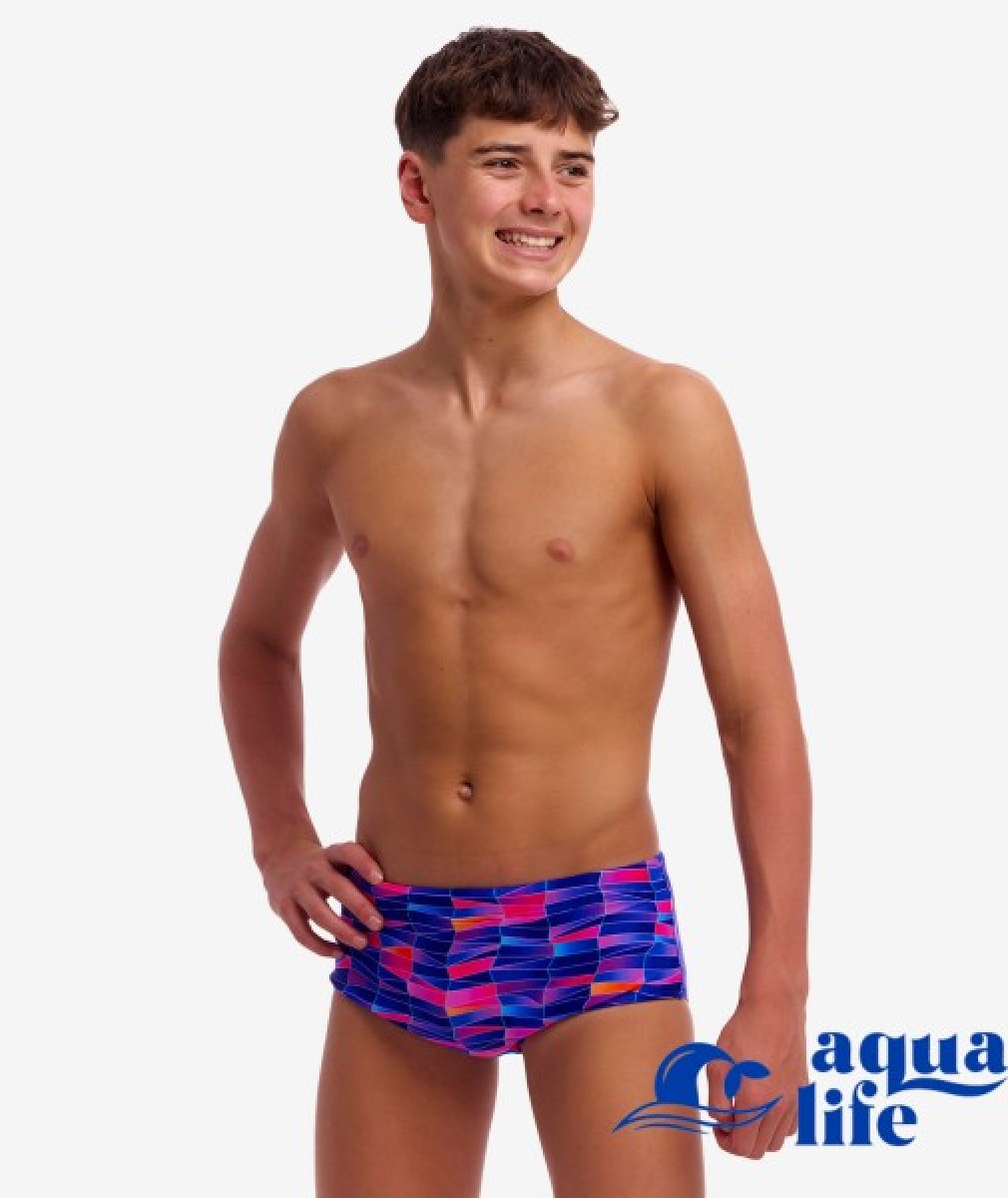 плавки для мальчика Warped Waves Funkita картинка 3803 1