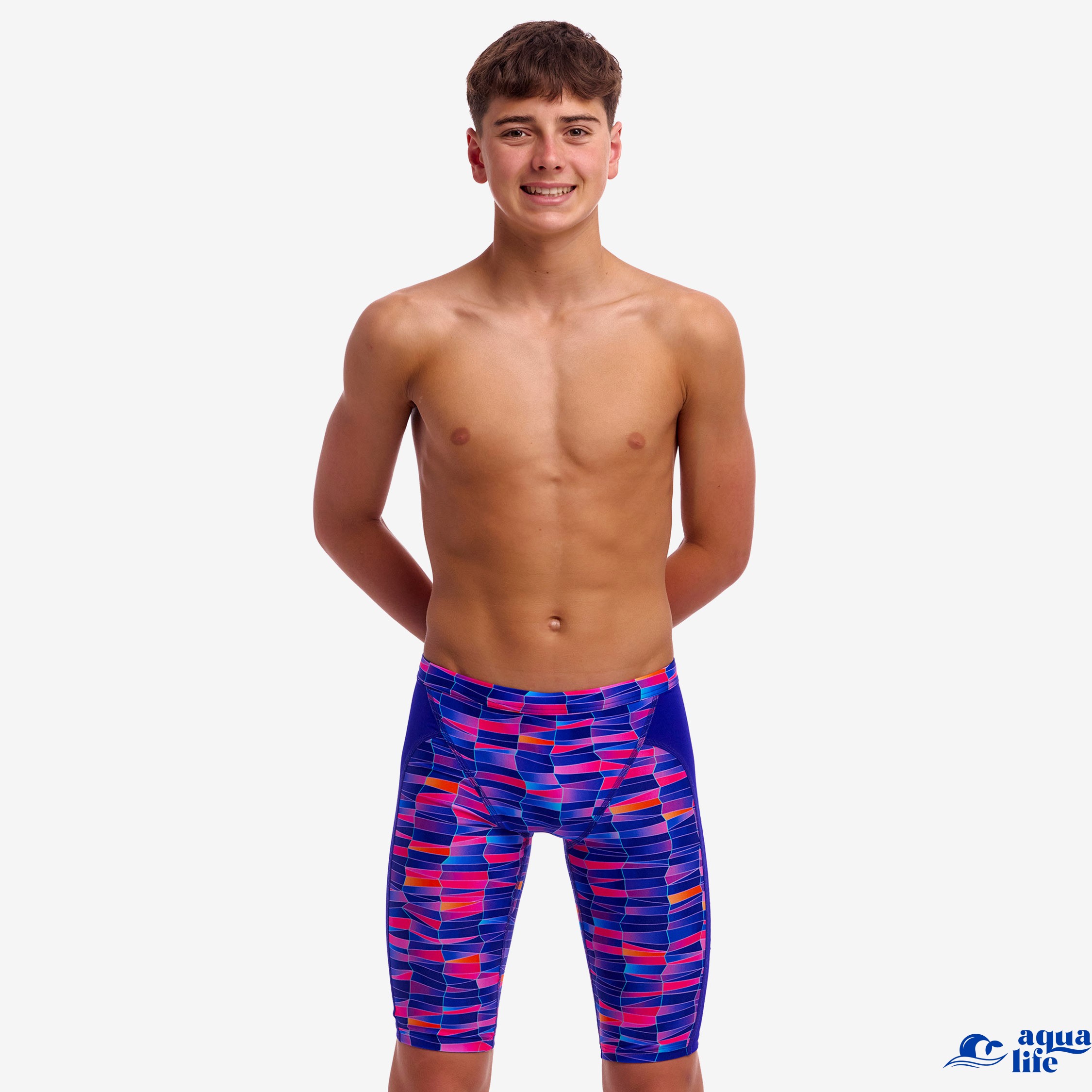 плавки для мальчика Warped Waves Funkita картинка 3810 1