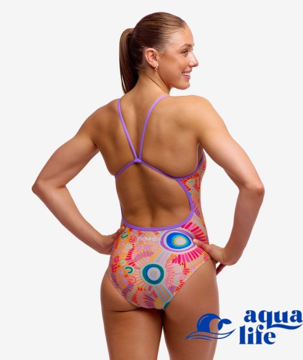 жіночий купальник Kulin Colour single strap Funkita зображення 4022 2