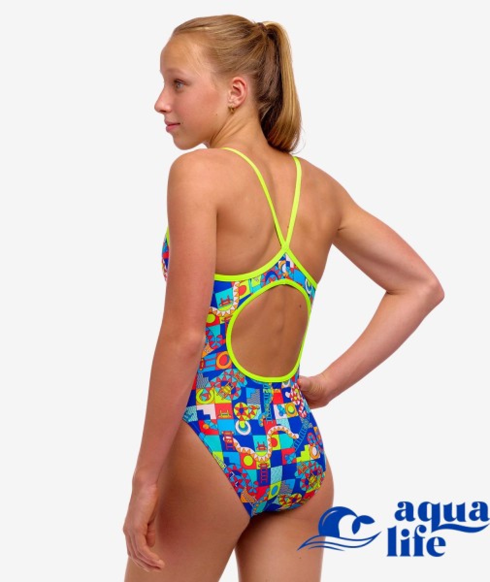 купальник для дівчинки Bored Games Funkita зображення 4050 2