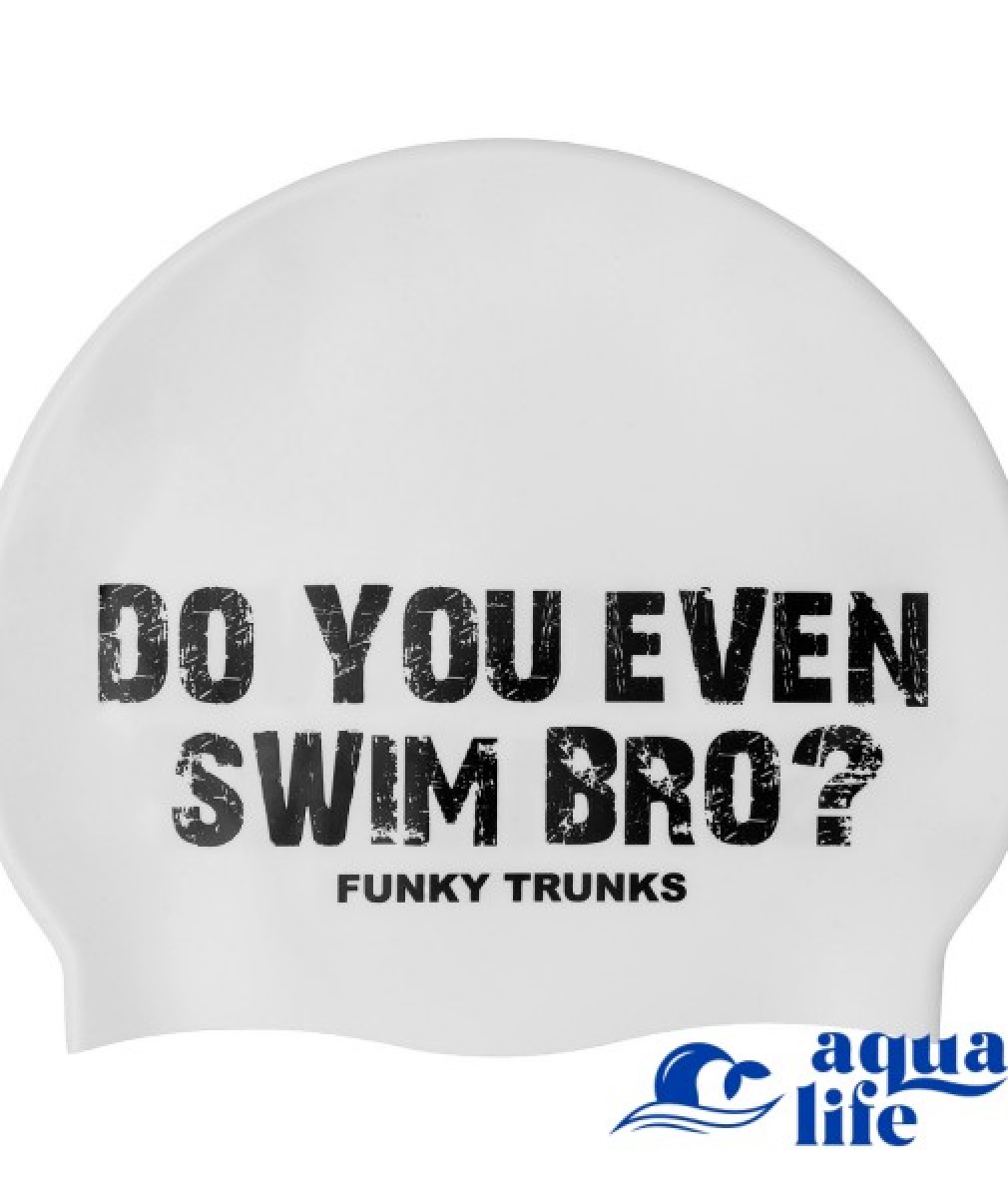 шапочка White swim bro Funkita картинка 4108