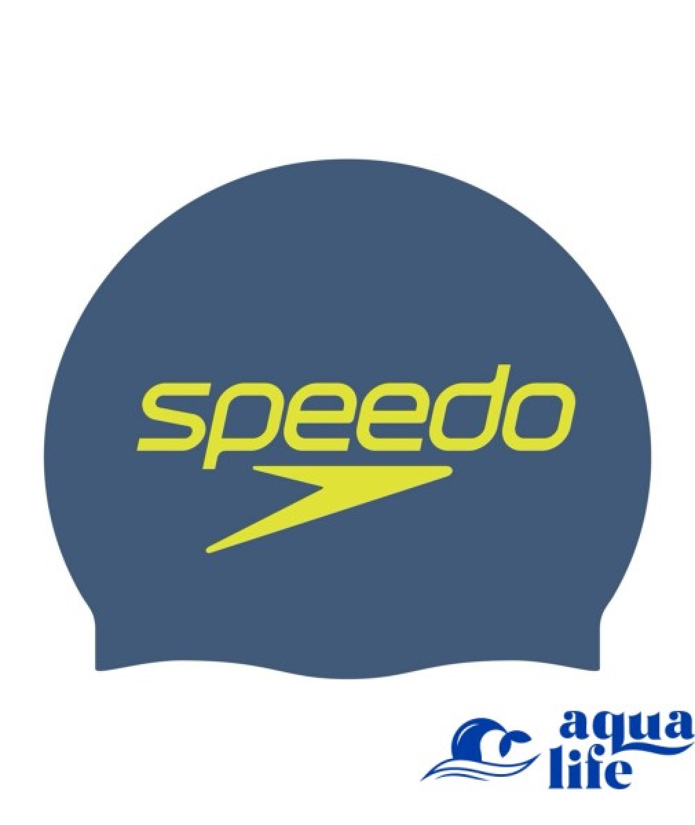 шапочка SLOGAN PRT CAP blue Speedo зображення 4121 1