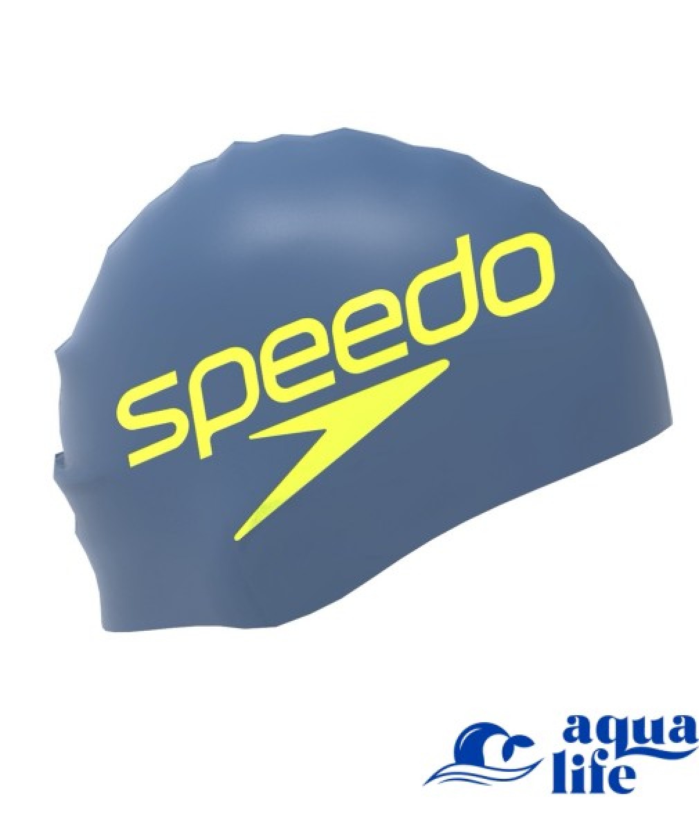 шапочка SLOGAN PRT CAP blue Speedo зображення 4121 2