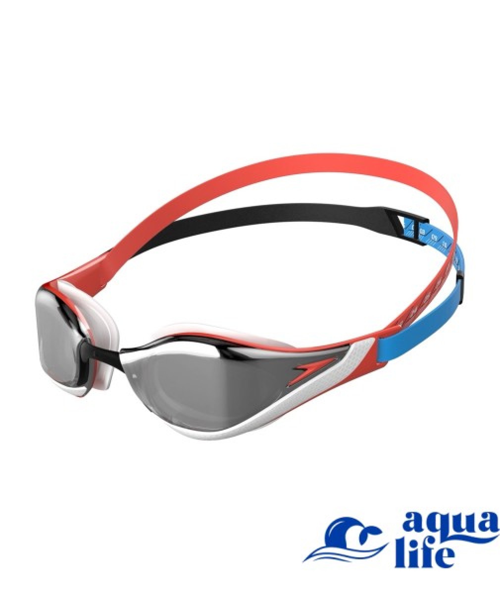 окуляри для плавання Fastskin Pure Focus Mirror red-blue-smoke Speedo зображення 4132 1