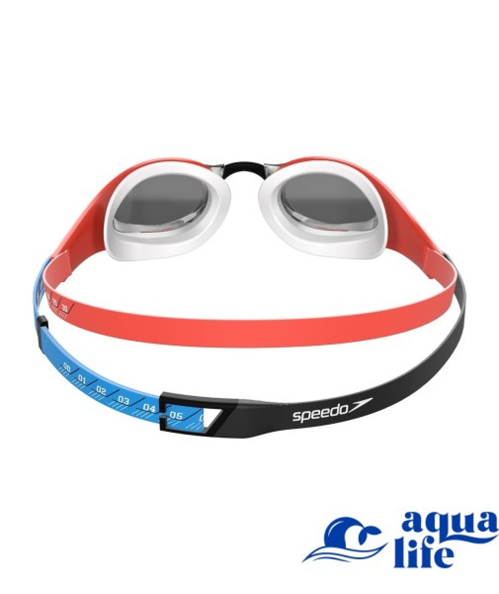 окуляри для плавання Fastskin Pure Focus Mirror red-blue-smoke Speedo зображення 4132 3