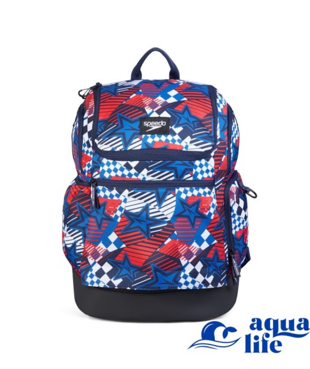 наплічник TEAMSTER 2.0 BACKPACK 35L PURE BLUE-TRUE COBALT-WATERMELON Speedo зображення 4140 1