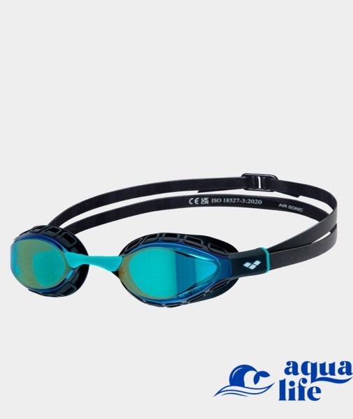 окуляри для плавання Arena Air Sonic Mirror aqua-black 4163