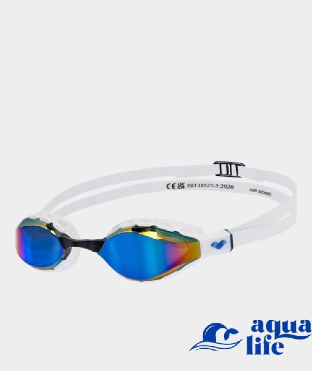 окуляри для плавання Air Sonic Mirror blue-white Arena зображення 4165 1