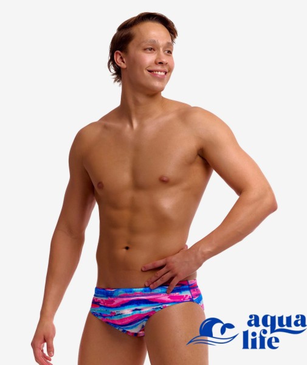 плавки для чоловіків Colour Cutaway Funkita зображення 4177 16