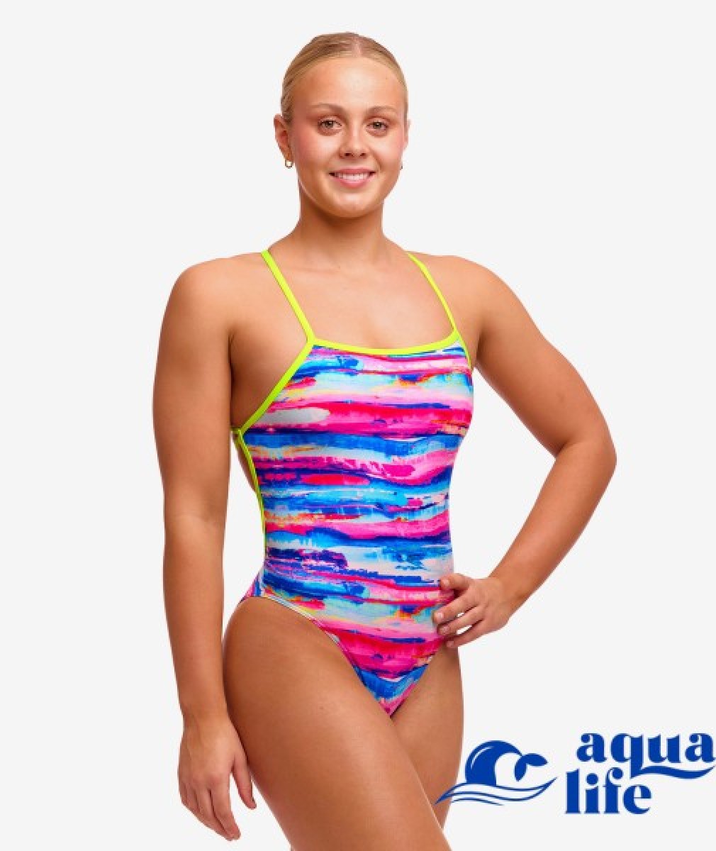 жіночий купальник Colour Cutaway Funkita зображення 4181 1