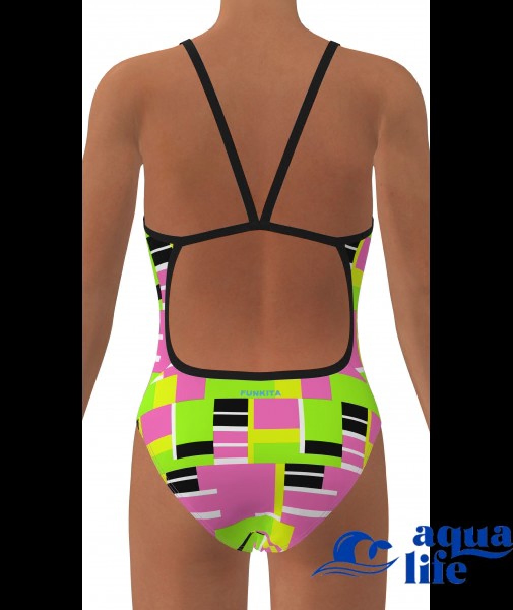купальник для дівчинки Blocked Again Funkita зображення 4184 4