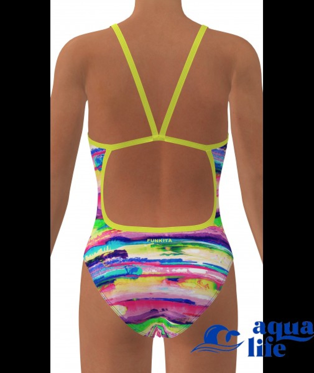 купальник для дівчинки Paint Patch Funkita зображення 4185 6
