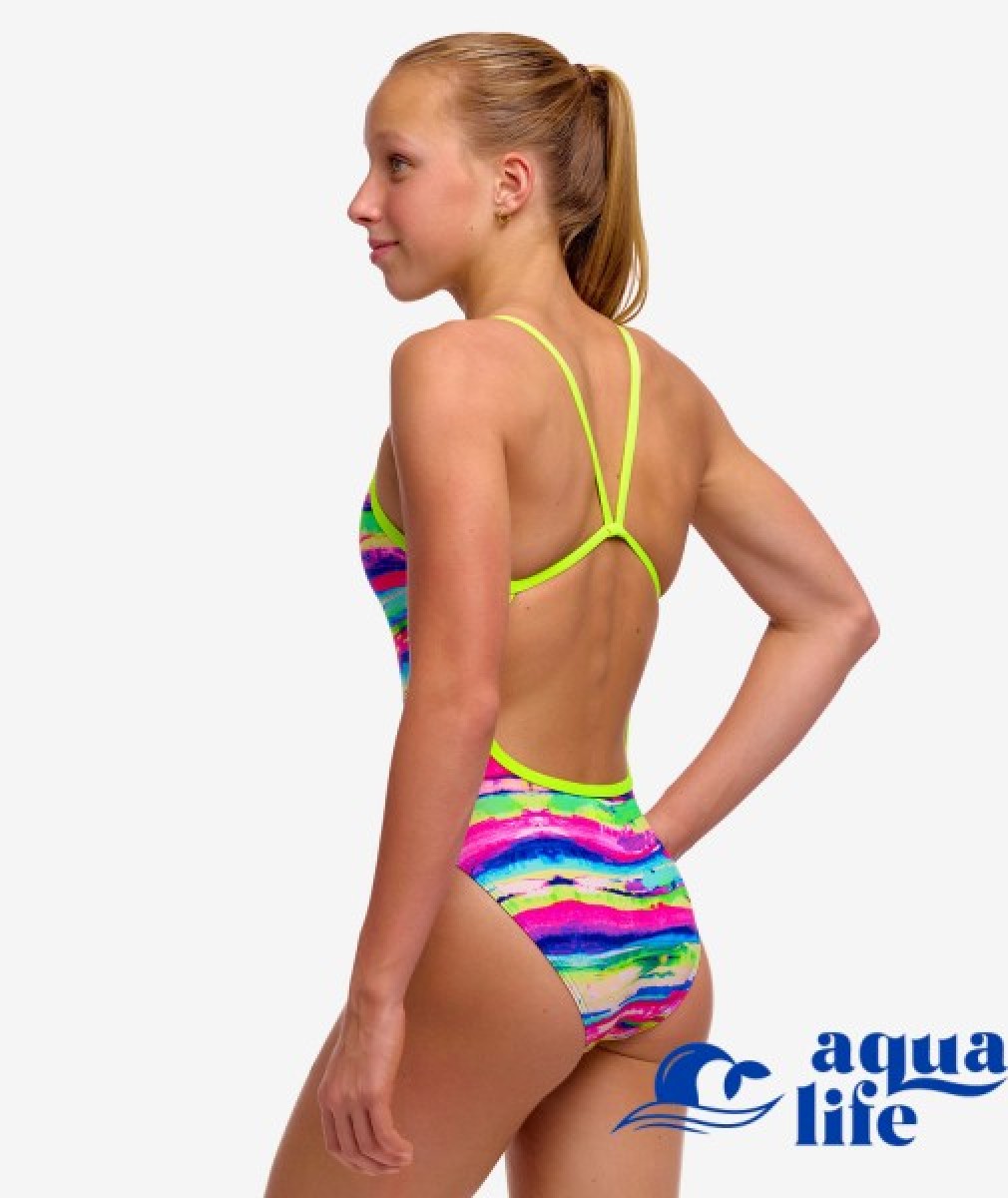 купальник для дівчинки Paint Patch Funkita зображення 4185 8
