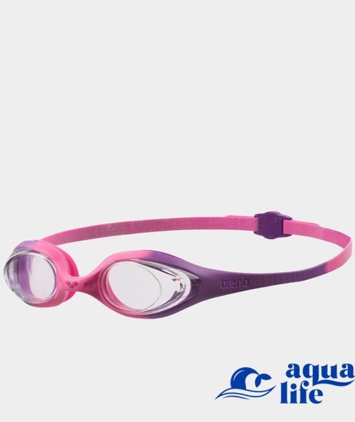 окуляри для плавання Arena Spider Junior violet-clear-pink 4220