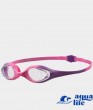 окуляри для плавання Spider Junior violet-clear-pink Arena зображення 1