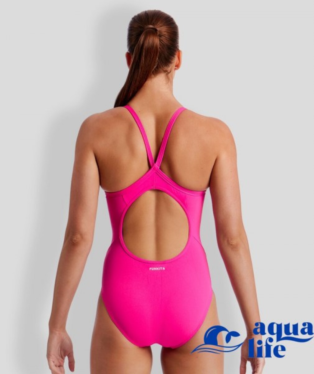 жіночий купальник Still Pink Diamond back Funkita (Фанкіта) зображення 4256 2