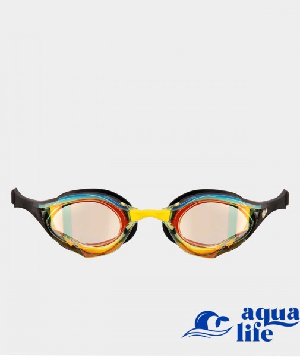 окуляри для плавання Cobra Edge Swipe Mirror yellow-copper-black Arena (Арена) зображення 4418 2