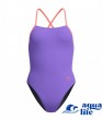жіночий купальник Solid tie back blue-purple Speedo зображення 1