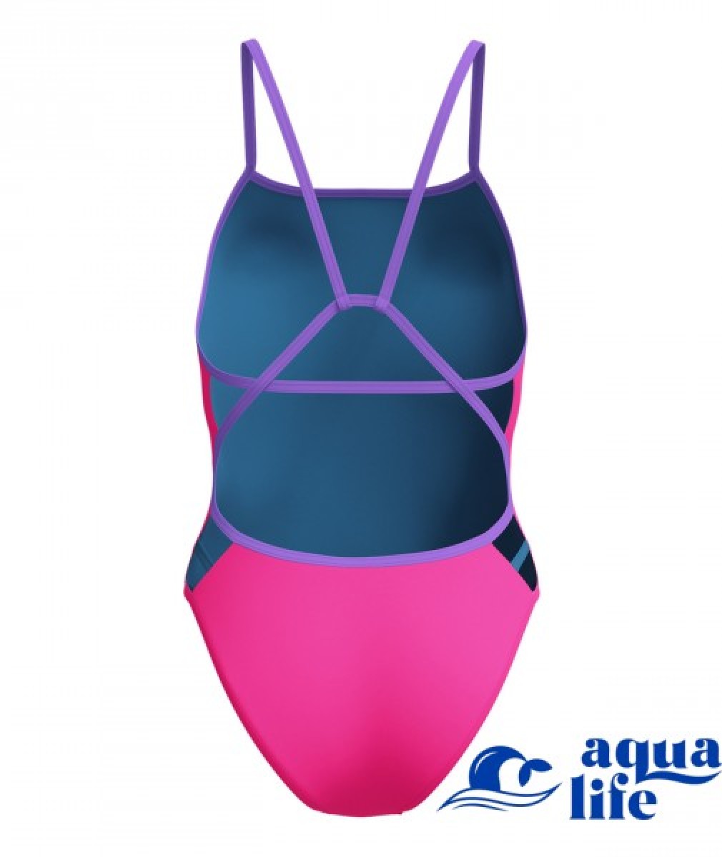 жіночий купальник FL SOLID TRI BACK AF Pink Speedo зображення 4420 2