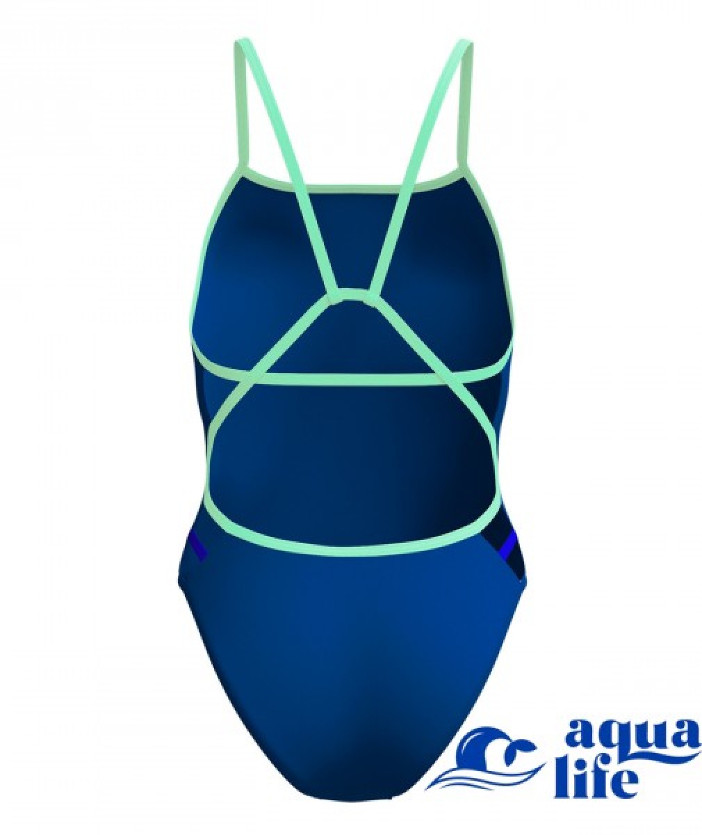 жіночий купальник FL SOLID TRI BACK AF blue Speedo зображення 4423 2
