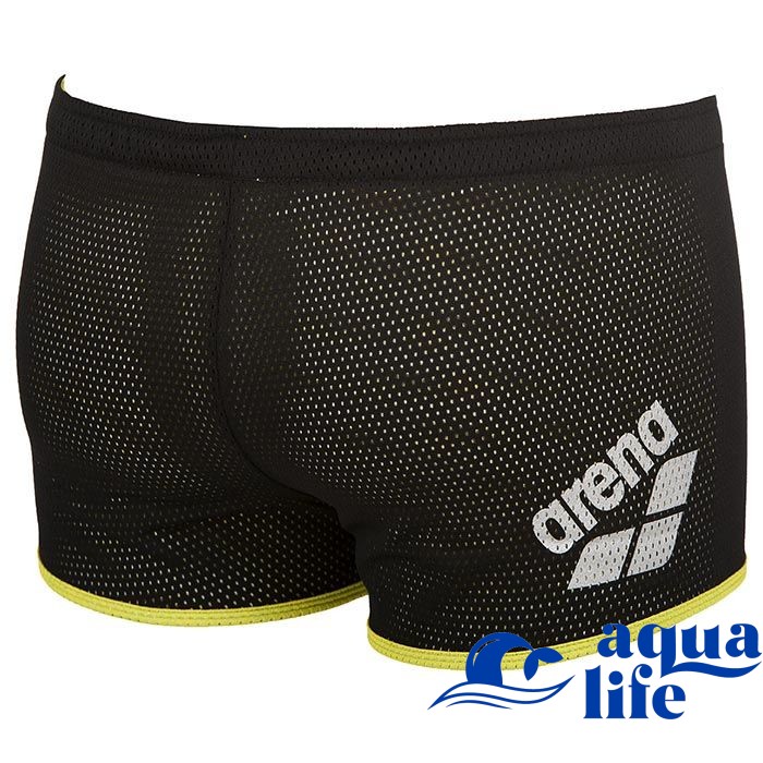 інвентар шорты - драги Arena Square Cut Drag Shorts Black/Green Arena зображення 475 2
