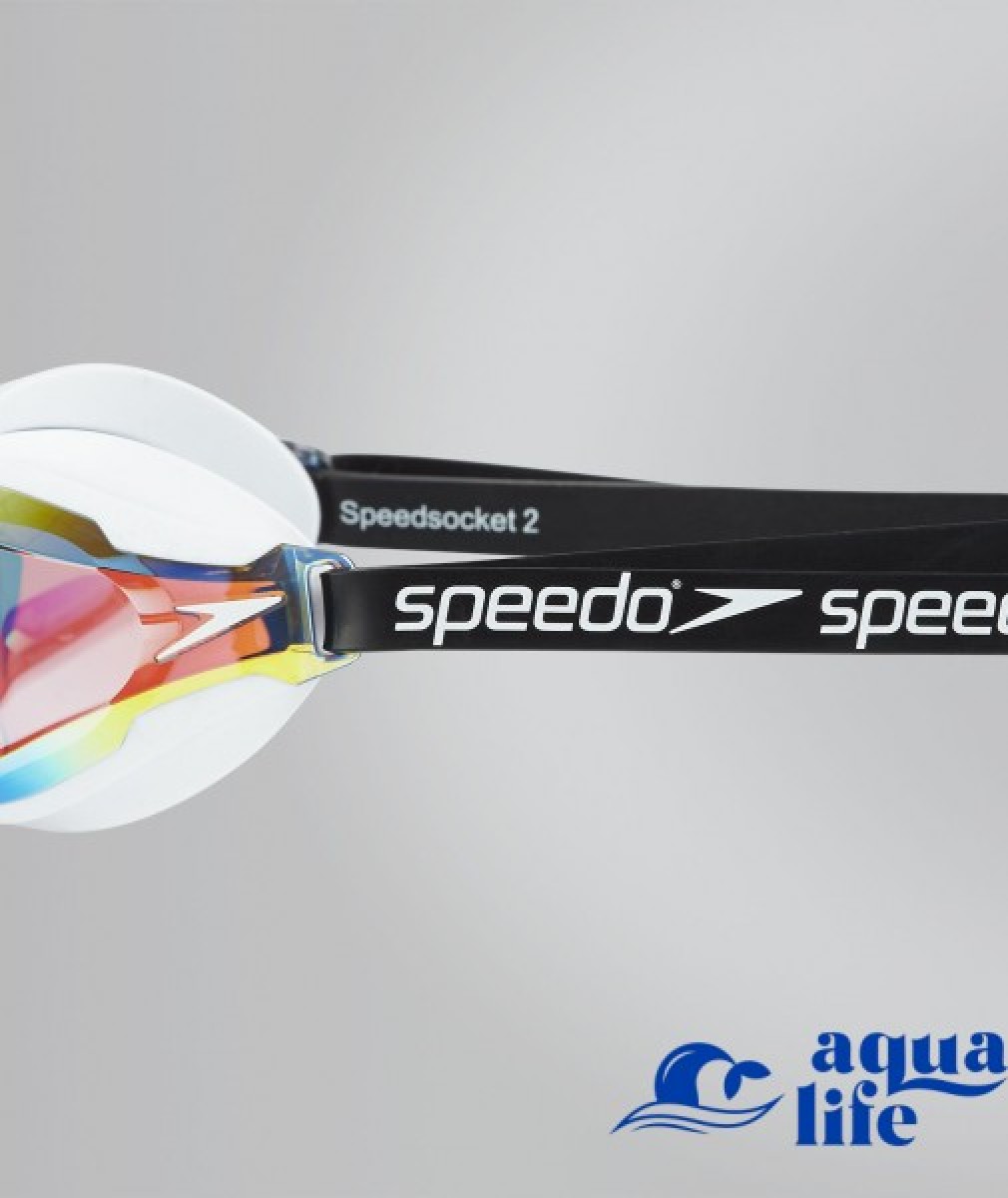 очки для плавания Speed Socket 2.0 Mirrored Goggle - Vapor Speedo картинка 754 5