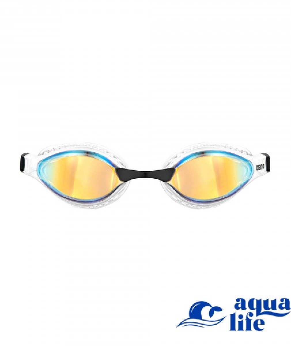 очки для плавания Air-Speed Mirror - Yellow Copper-White Arena картинка 792 6