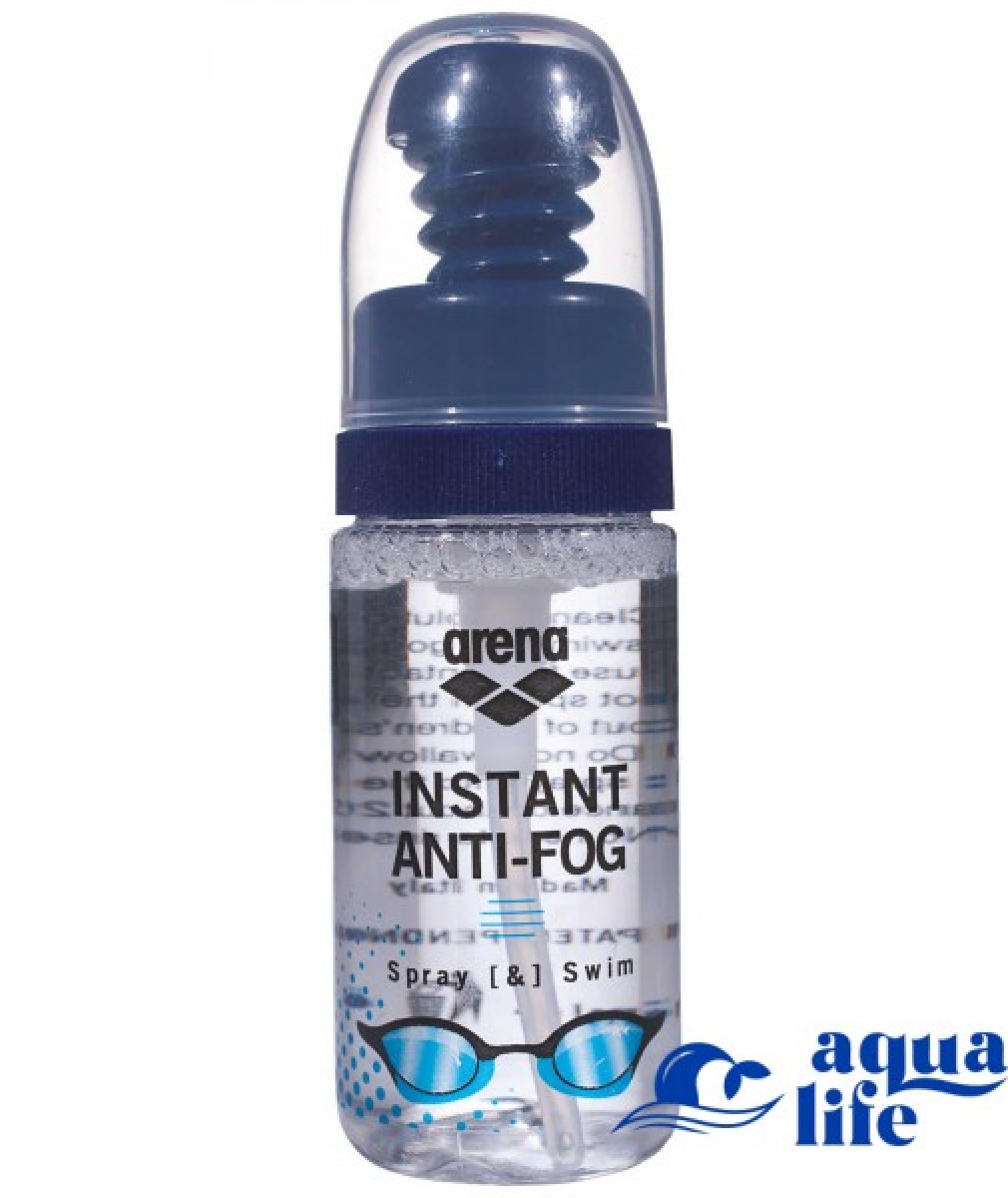 окуляри для плавання спрей від запотівання окулярів + серветка Antifog Spray & Swim Arena зображення 853 1